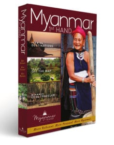 Myanmar 1st Hand Travel Guide Book Cover